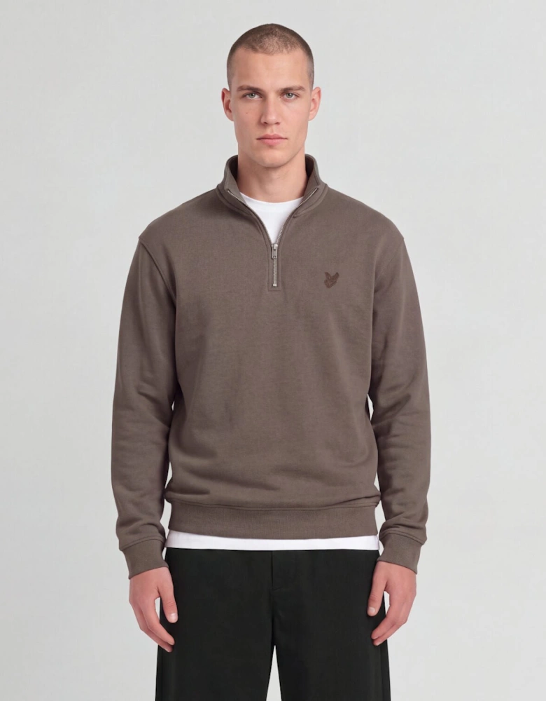 Superfine Cotton 1/4 Zip Sweatshirt