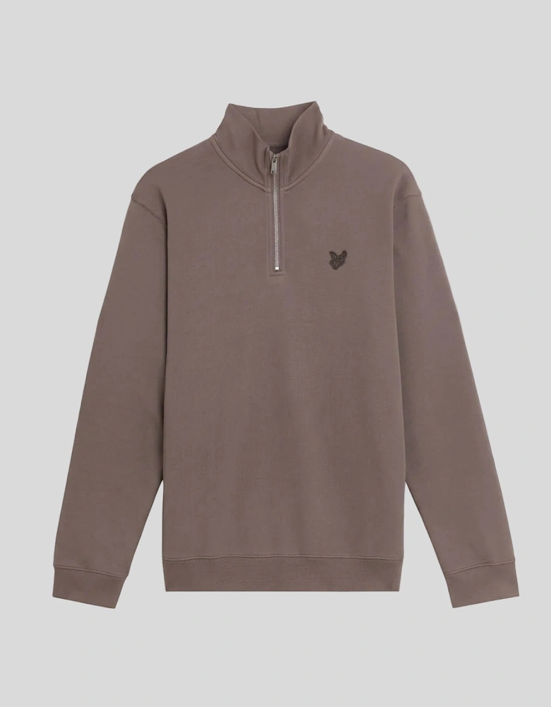 Superfine Cotton 1/4 Zip Sweatshirt