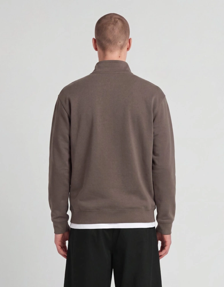 Superfine Cotton 1/4 Zip Sweatshirt