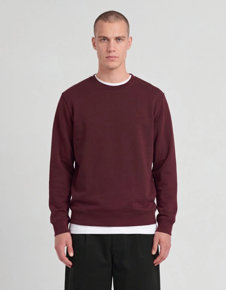 Superfine Cotton Crew Neck Sweatshirt