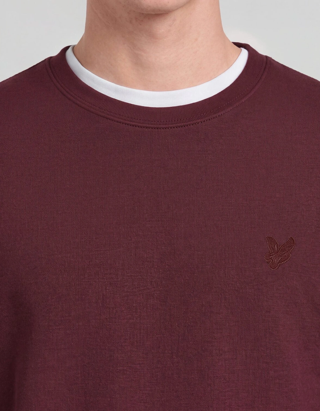 Superfine Cotton Crew Neck Sweatshirt