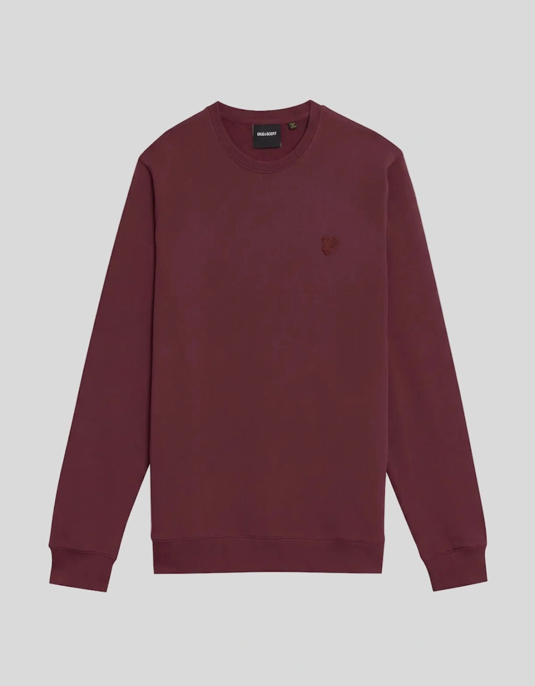 Superfine Cotton Crew Neck Sweatshirt