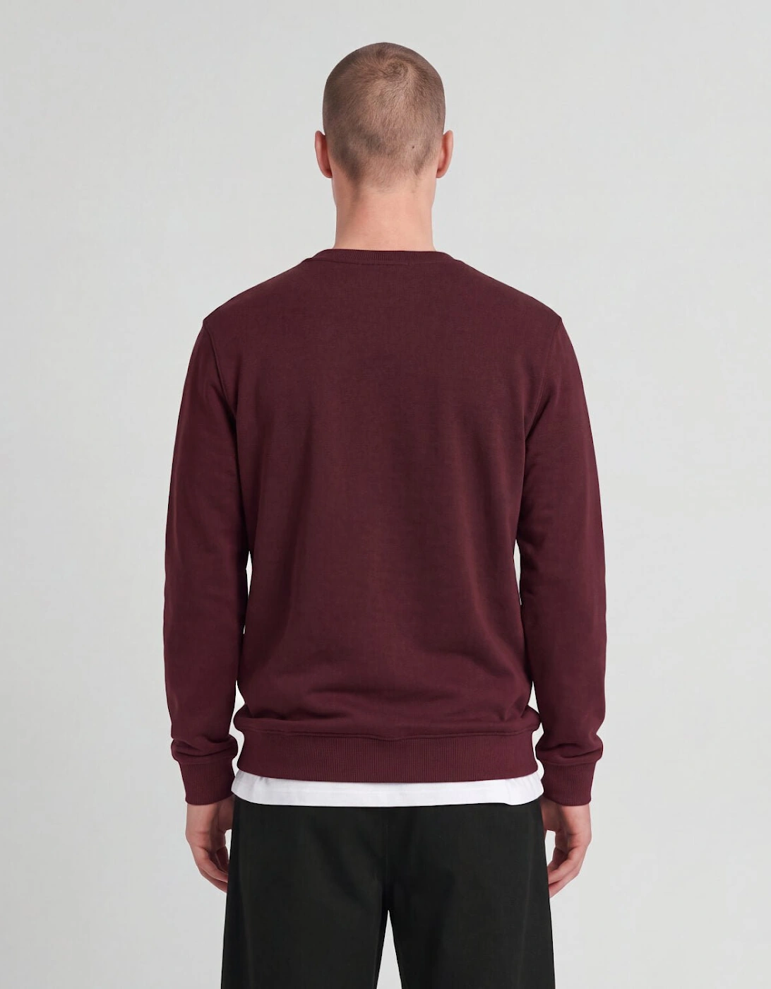 Superfine Cotton Crew Neck Sweatshirt