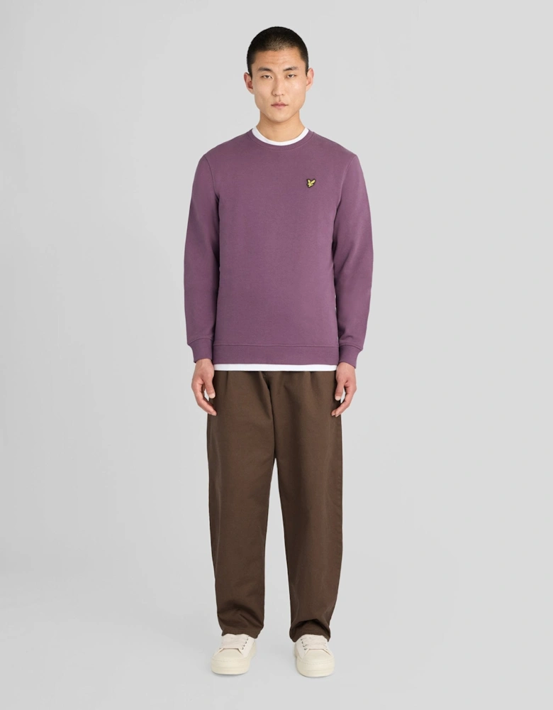 Cotton Crew Neck Sweatshirt