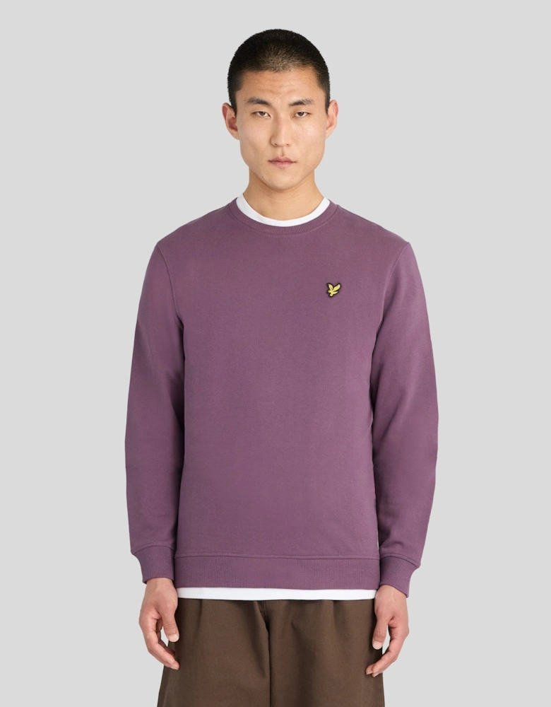 Cotton Crew Neck Sweatshirt