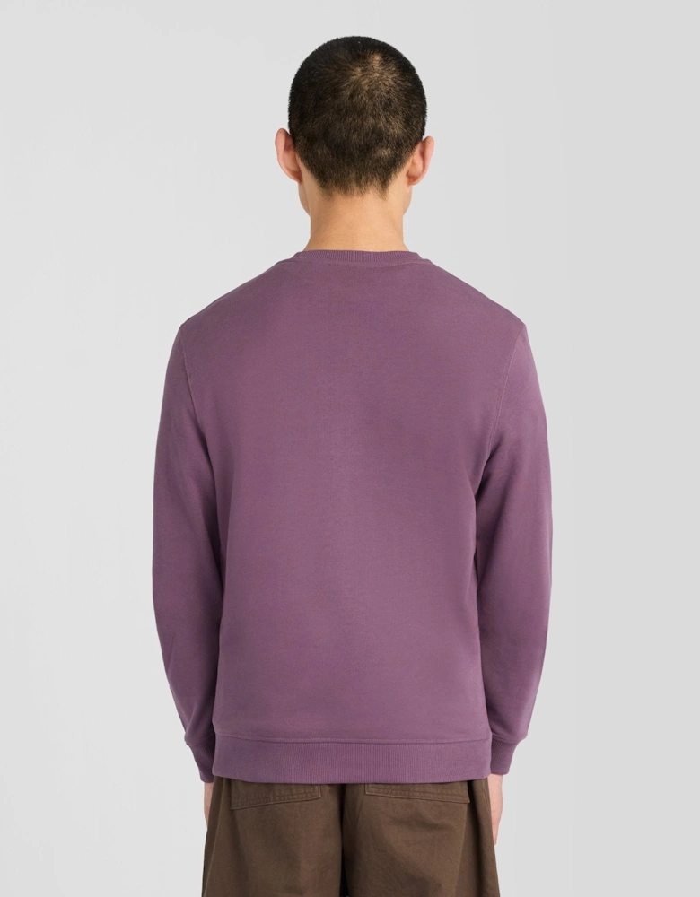 Cotton Crew Neck Sweatshirt