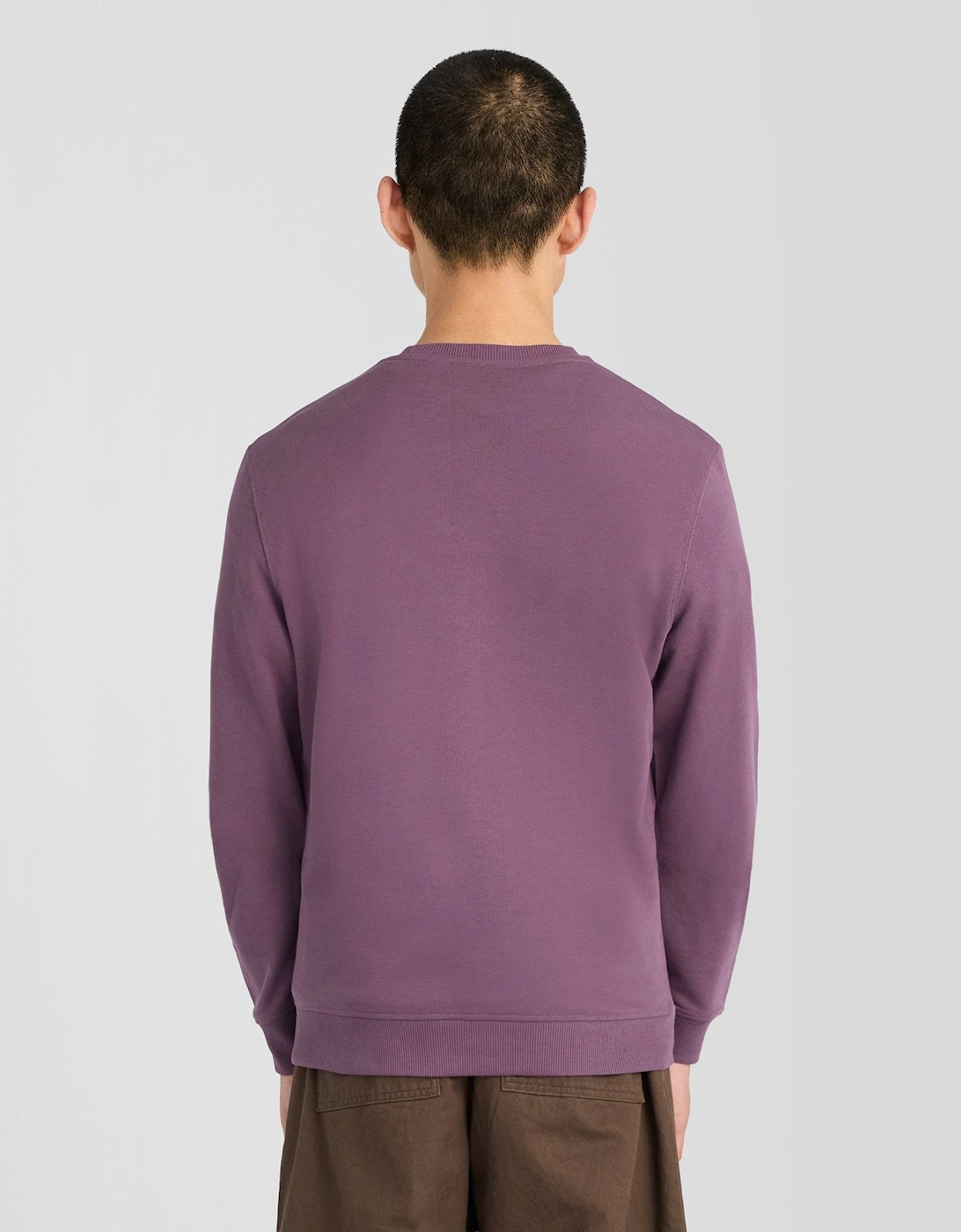 Cotton Crew Neck Sweatshirt