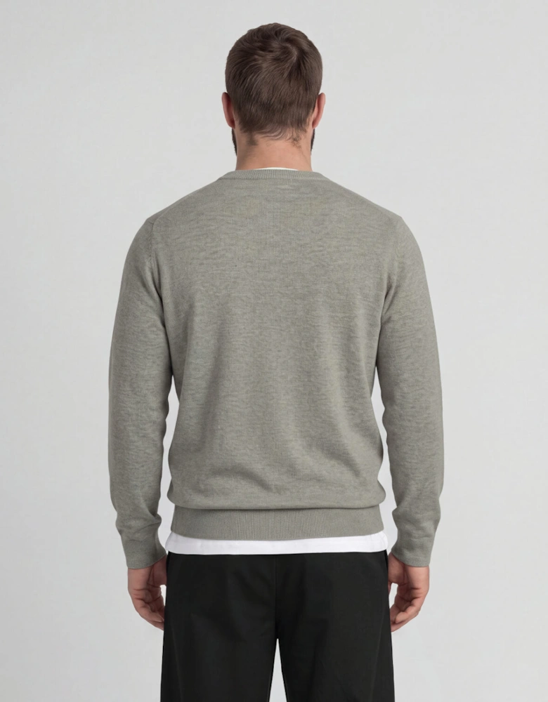 Lambswool Blend Crew Neck Jumper