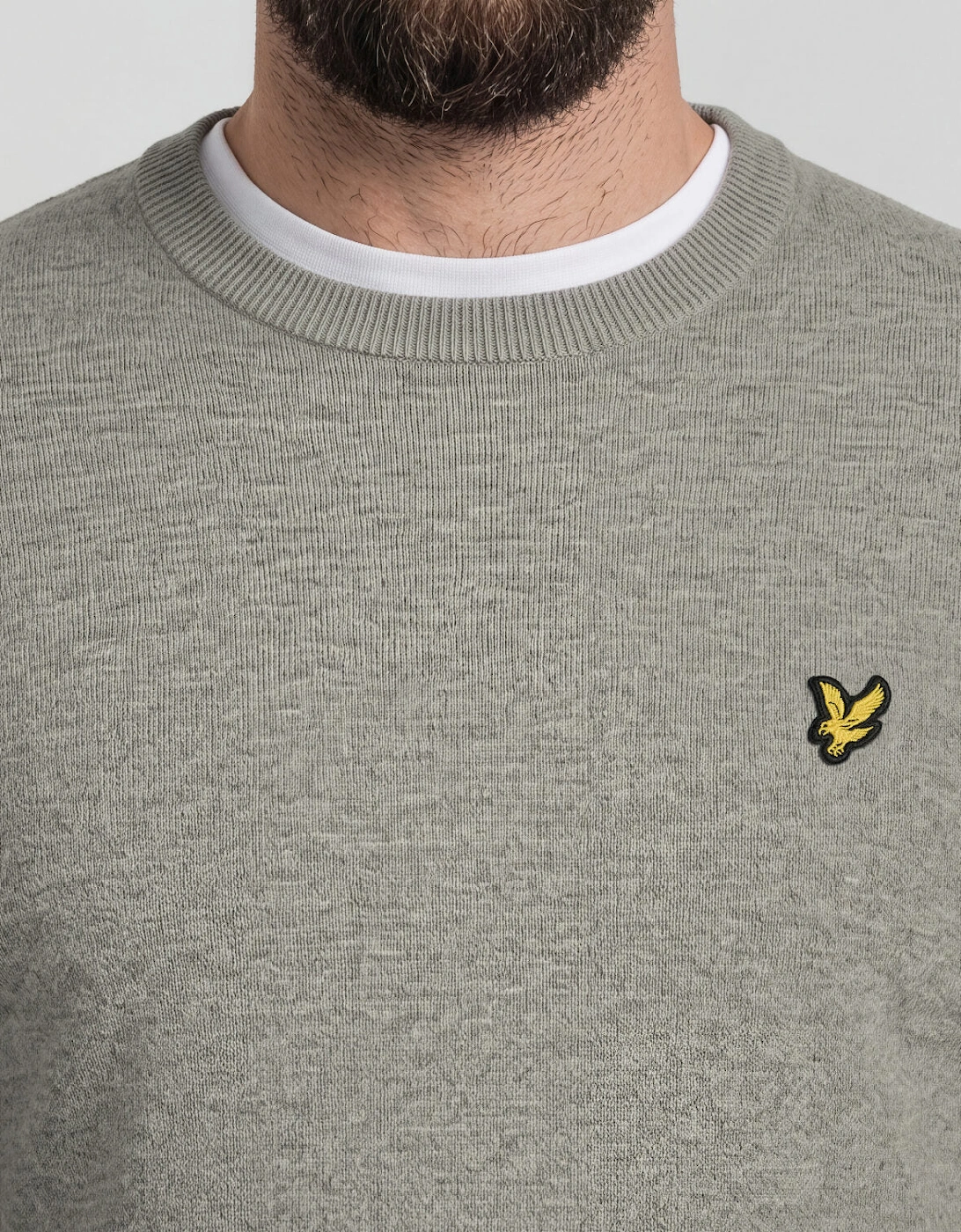 Lambswool Blend Crew Neck Jumper