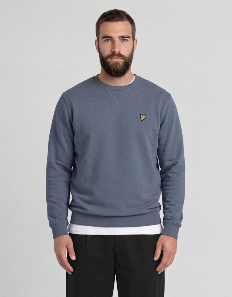 Cotton Crew Neck Sweatshirt