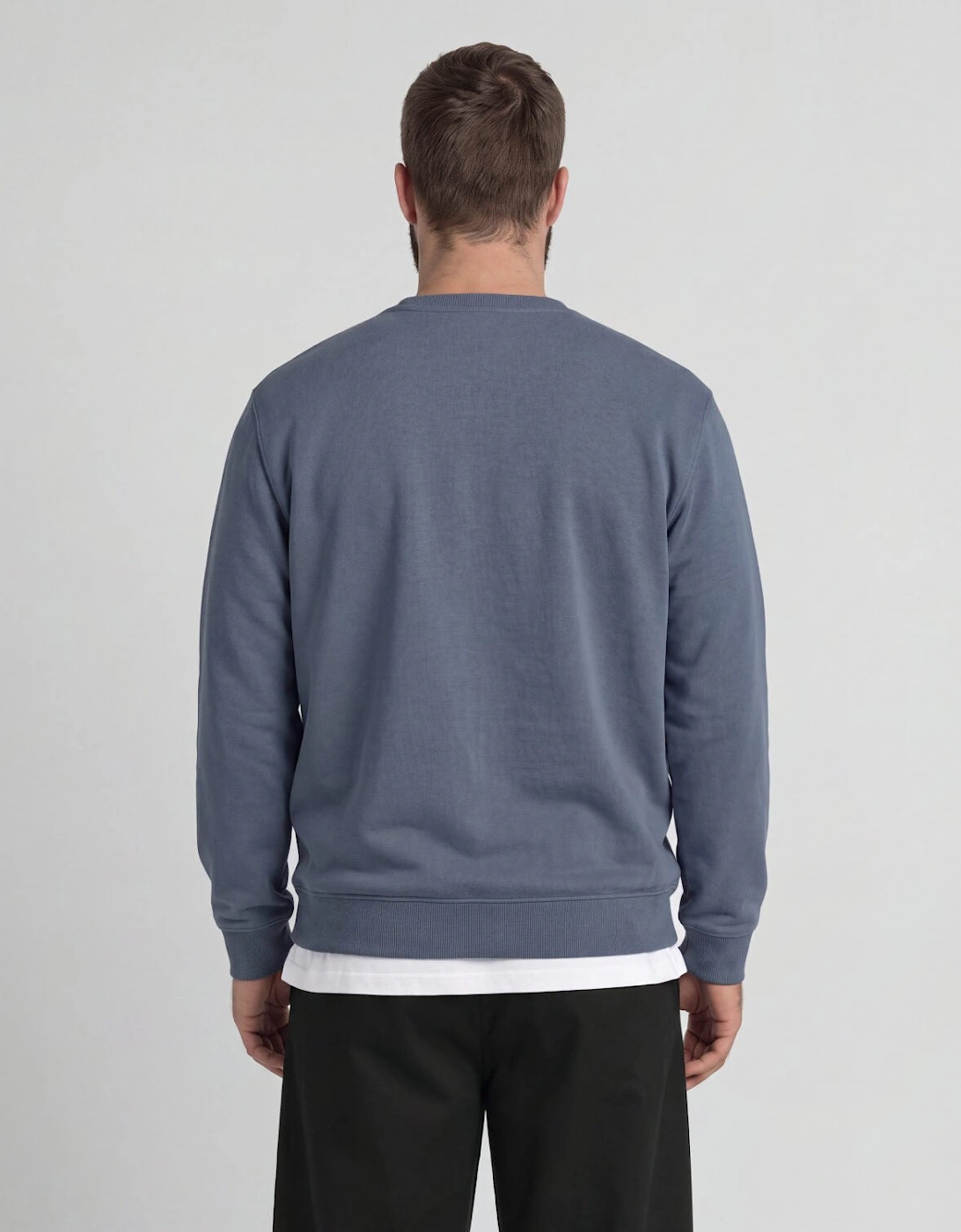 Cotton Crew Neck Sweatshirt