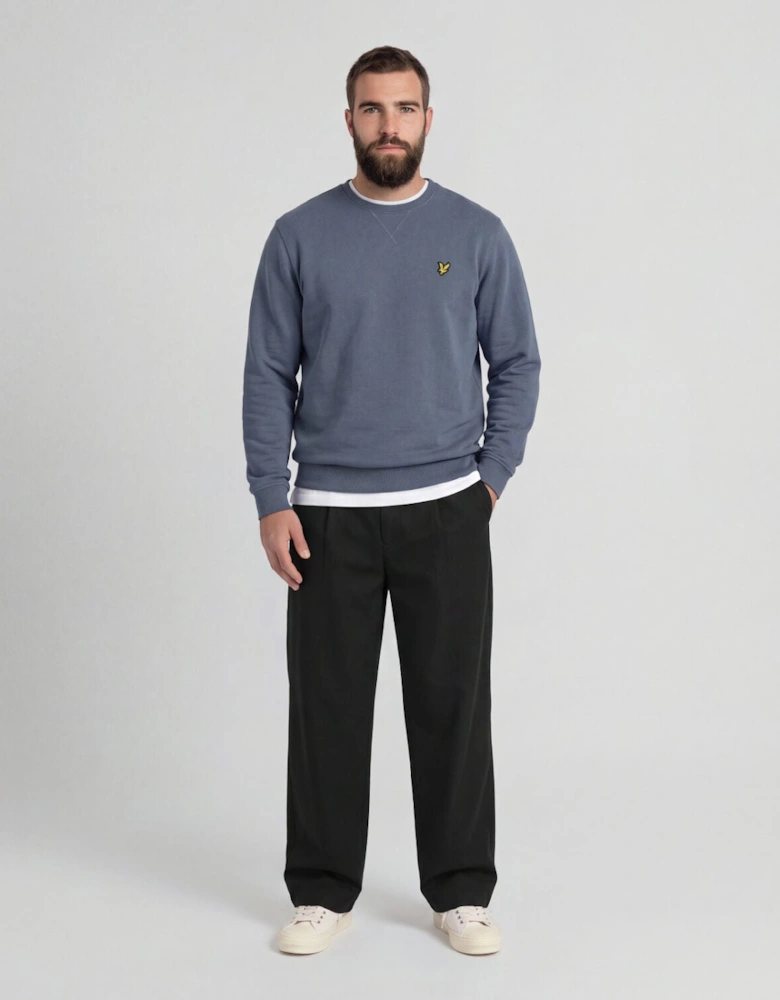 Cotton Crew Neck Sweatshirt