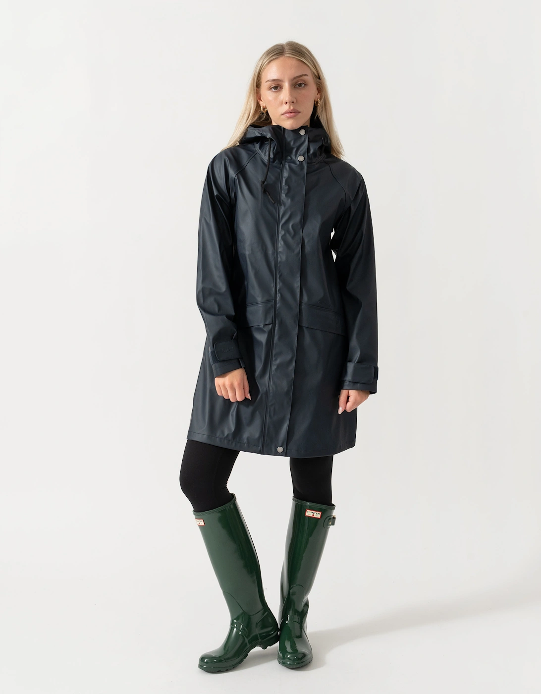 Didriksons Womens Elly Parka 6 - Dark Night Blue 999