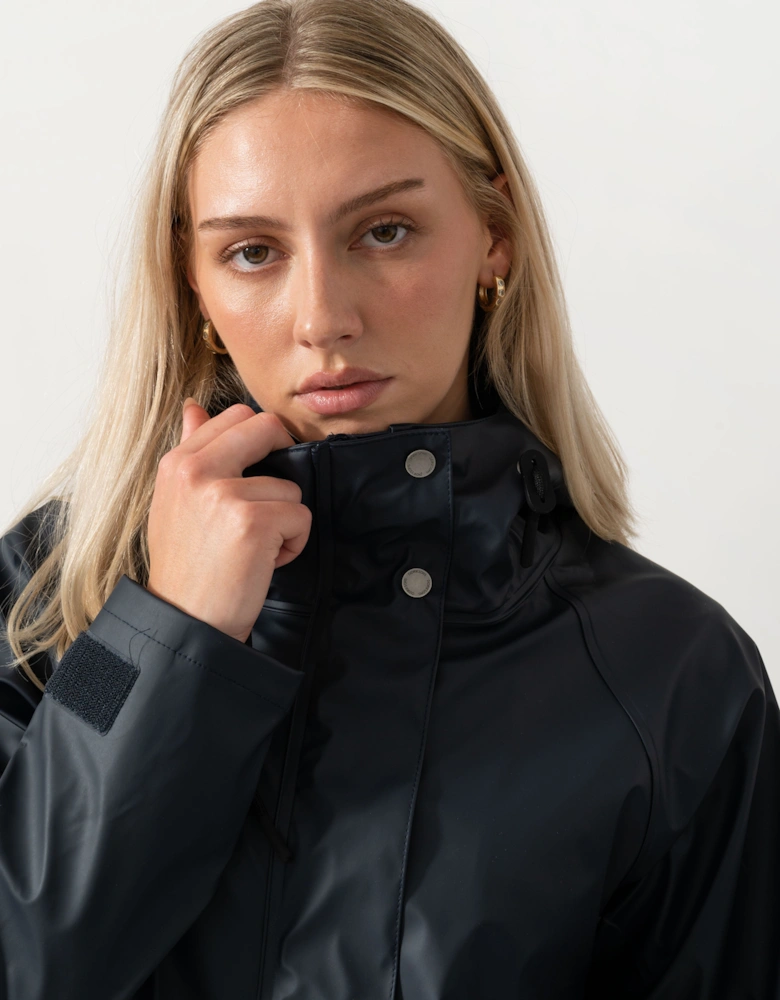 Didriksons Womens Elly Parka 6 - Dark Night Blue 999