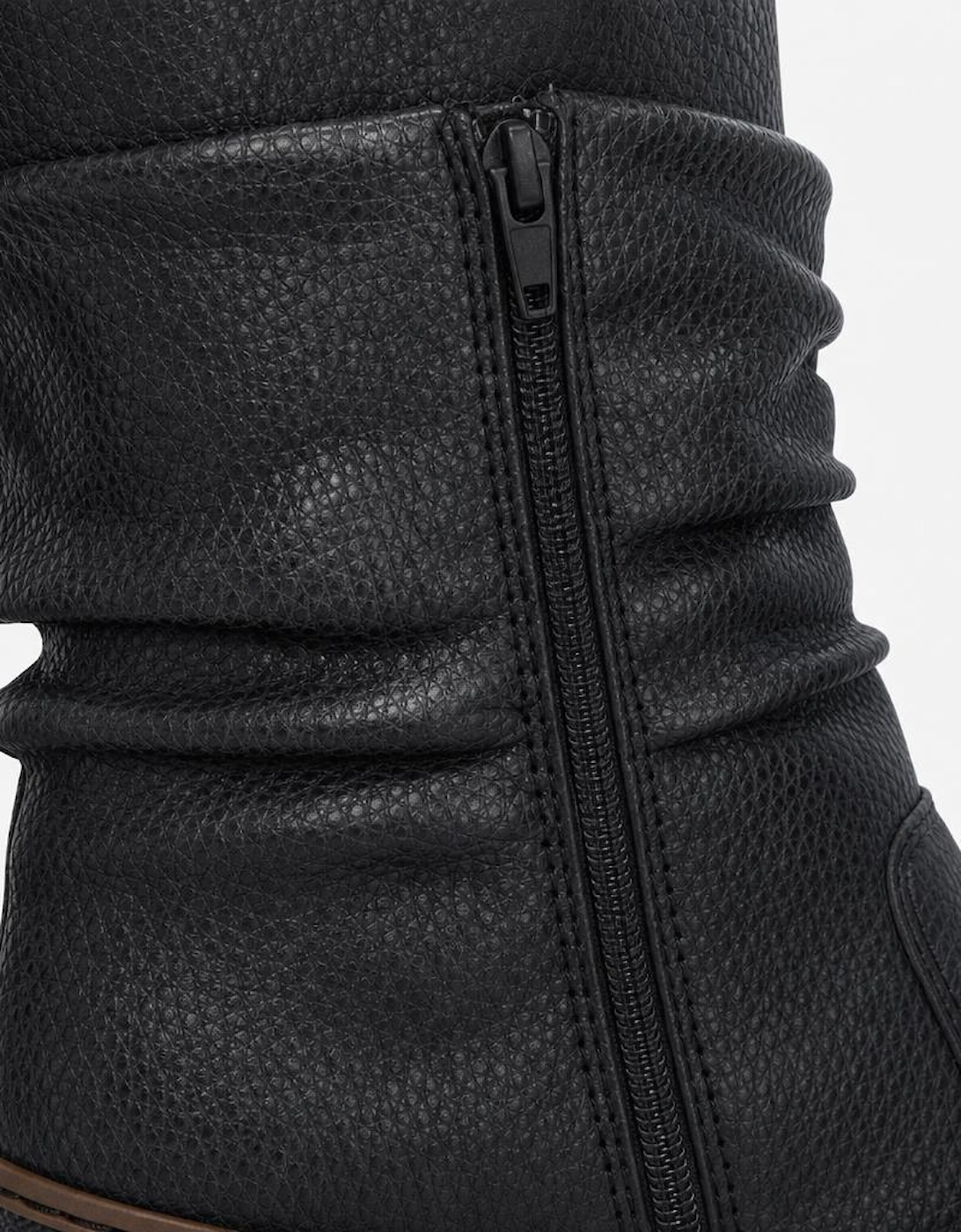 Rieker X9155 Womens Ankle Boots Black/Chestnut