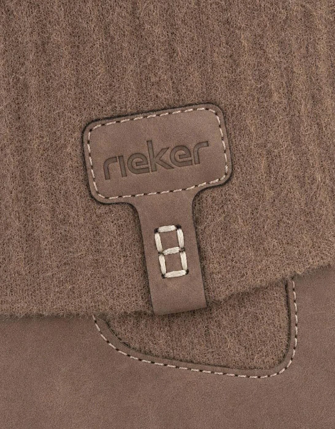Rieker Y6350 Womens Ankle Boots Brown Wood