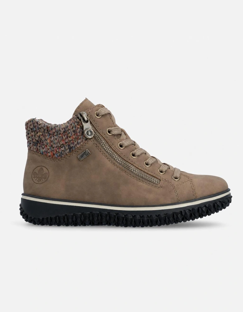 Rieker Z4263 Womens Ankle Boots Oat/Multi