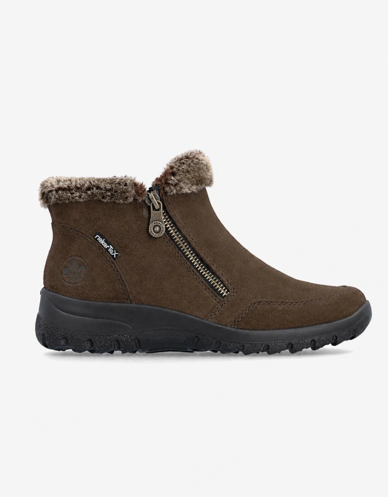 Rieker L7188 Womens Ankle Boots Tobacco/Setter