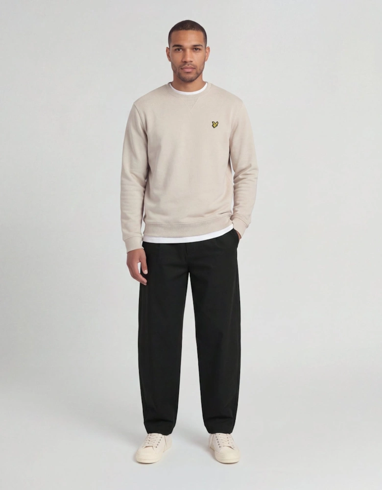 Cotton Crew Neck Sweatshirt