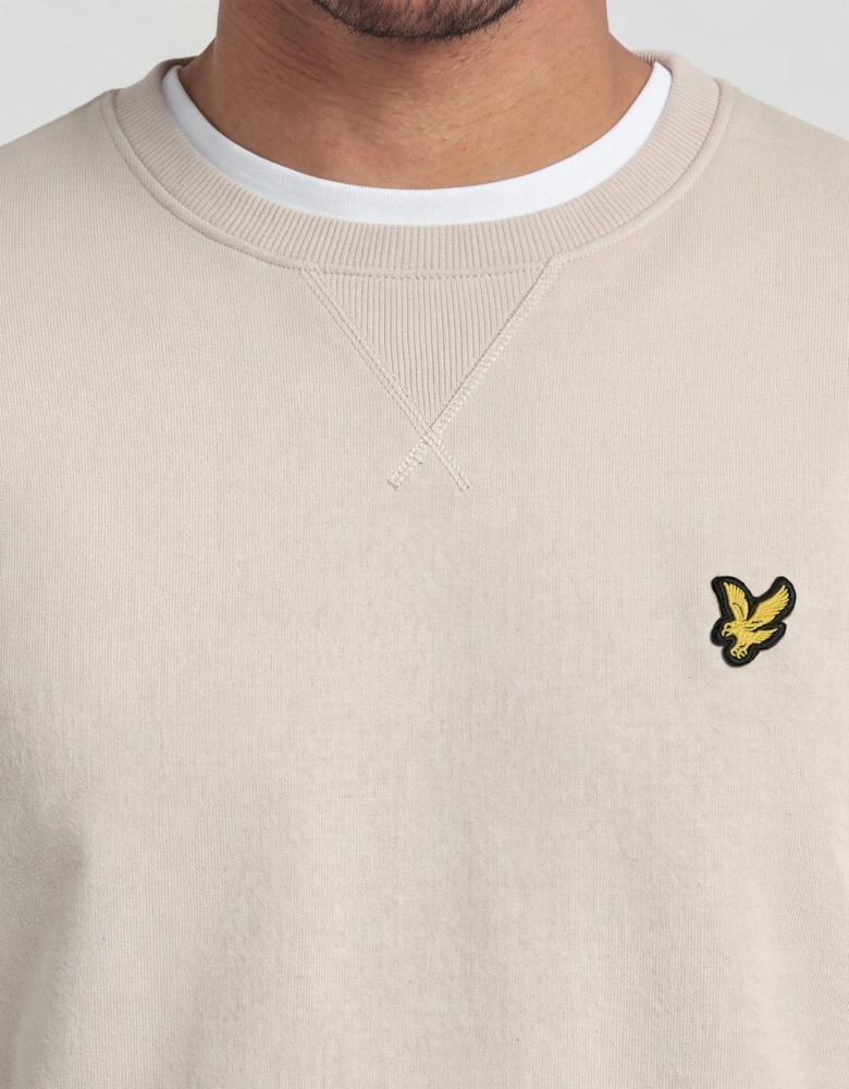 Cotton Crew Neck Sweatshirt