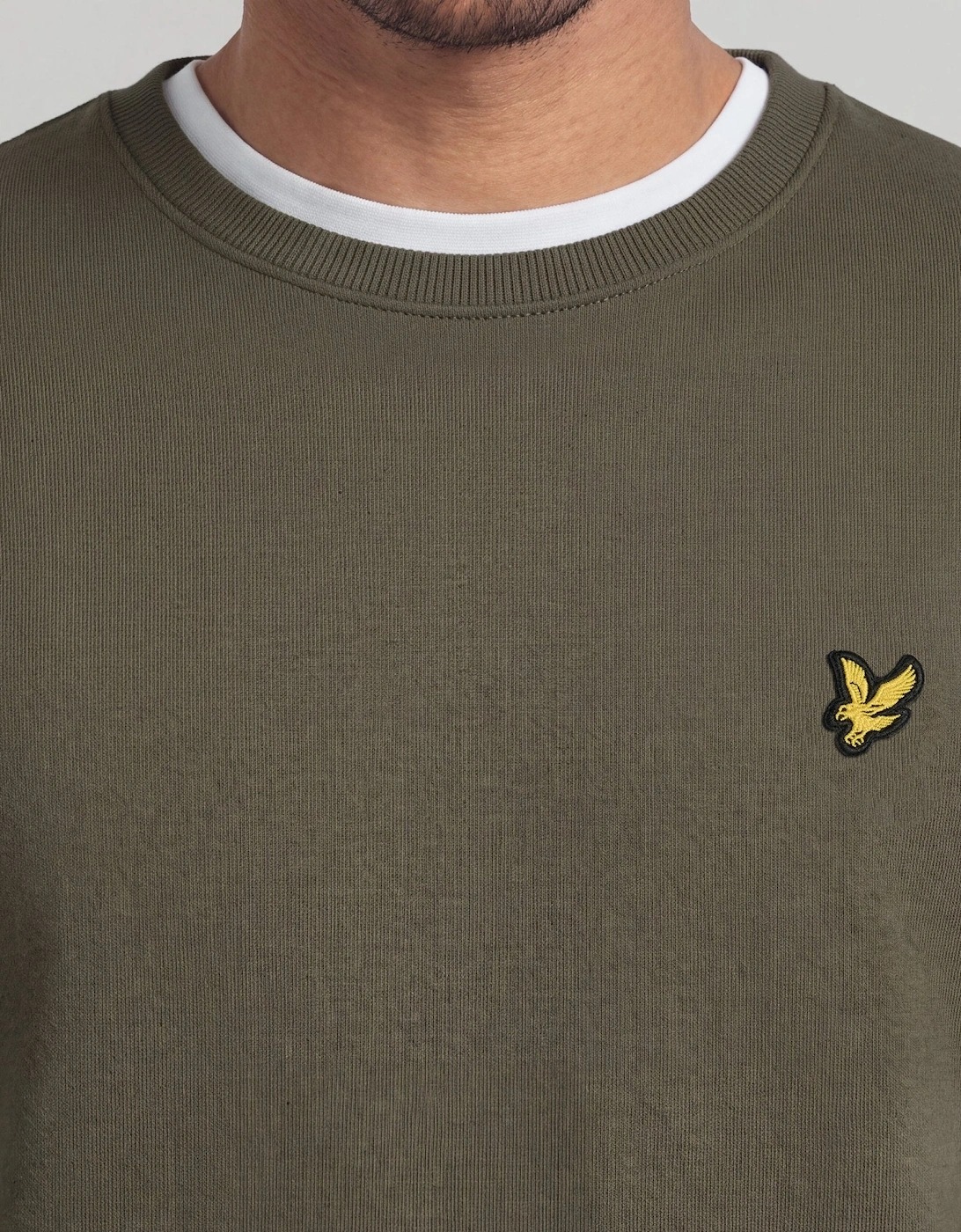 Cotton Crew Neck Sweatshirt