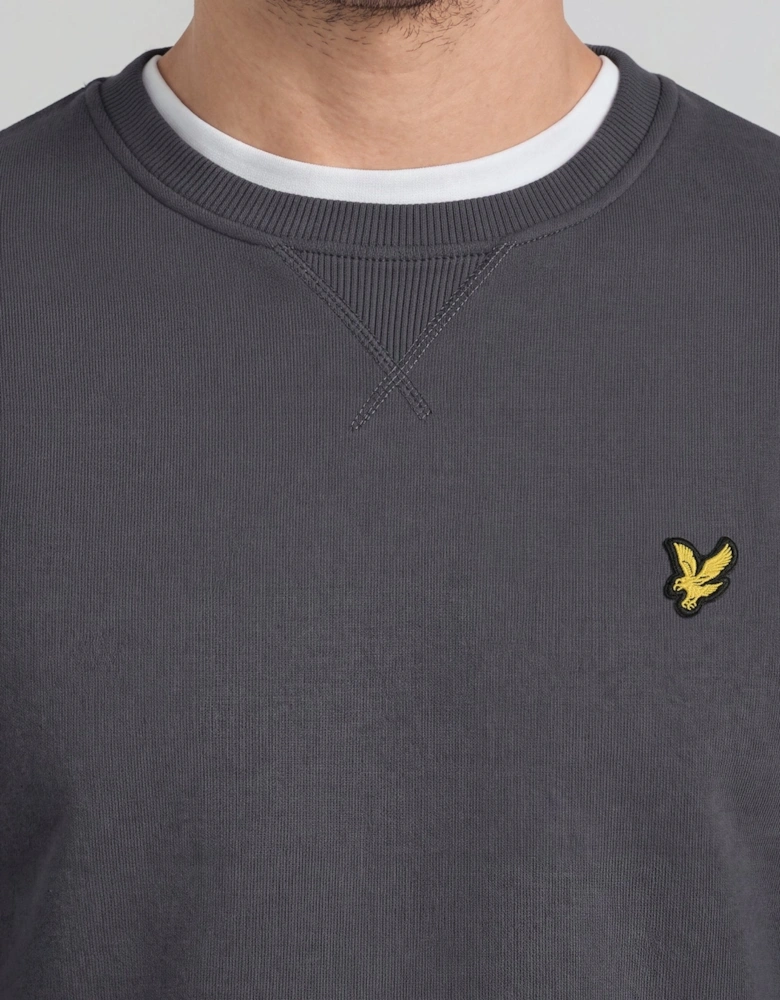 Cotton Crew Neck Sweatshirt