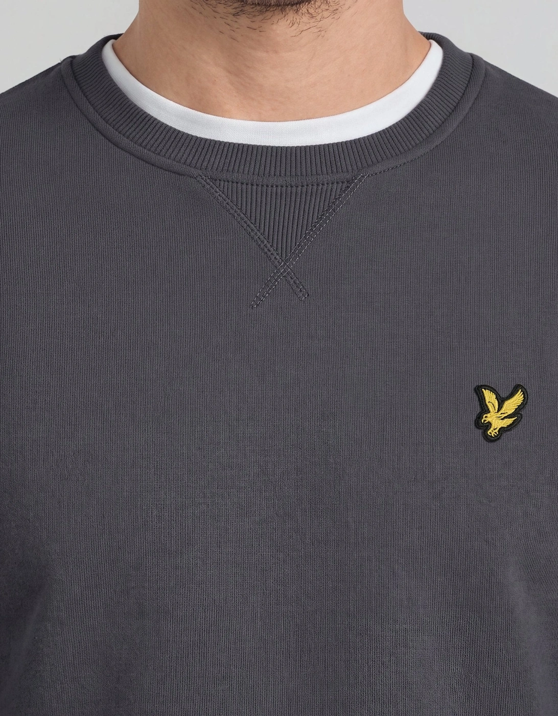 Cotton Crew Neck Sweatshirt