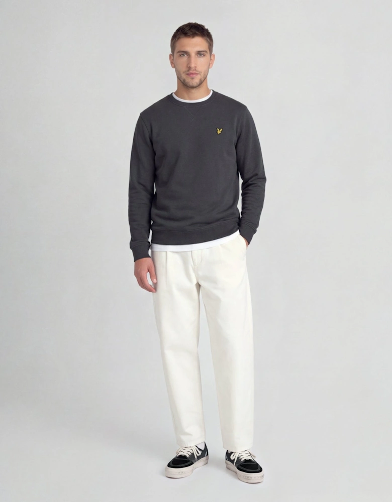 Cotton Crew Neck Sweatshirt