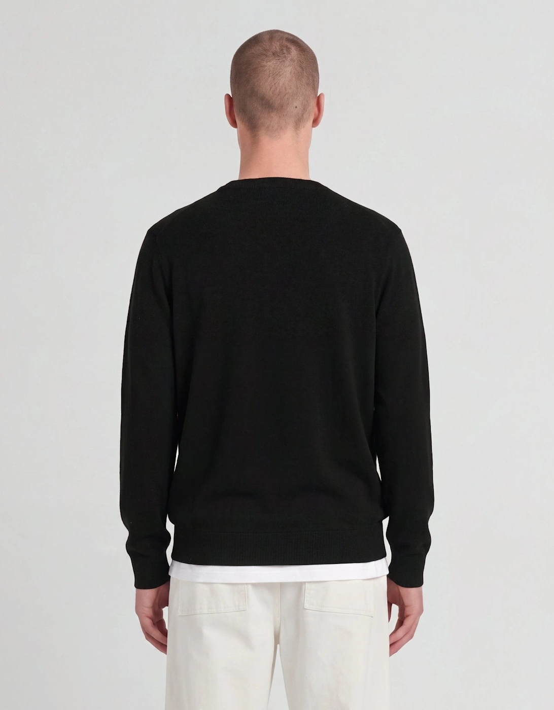 Lambswool Blend Crew Neck Jumper