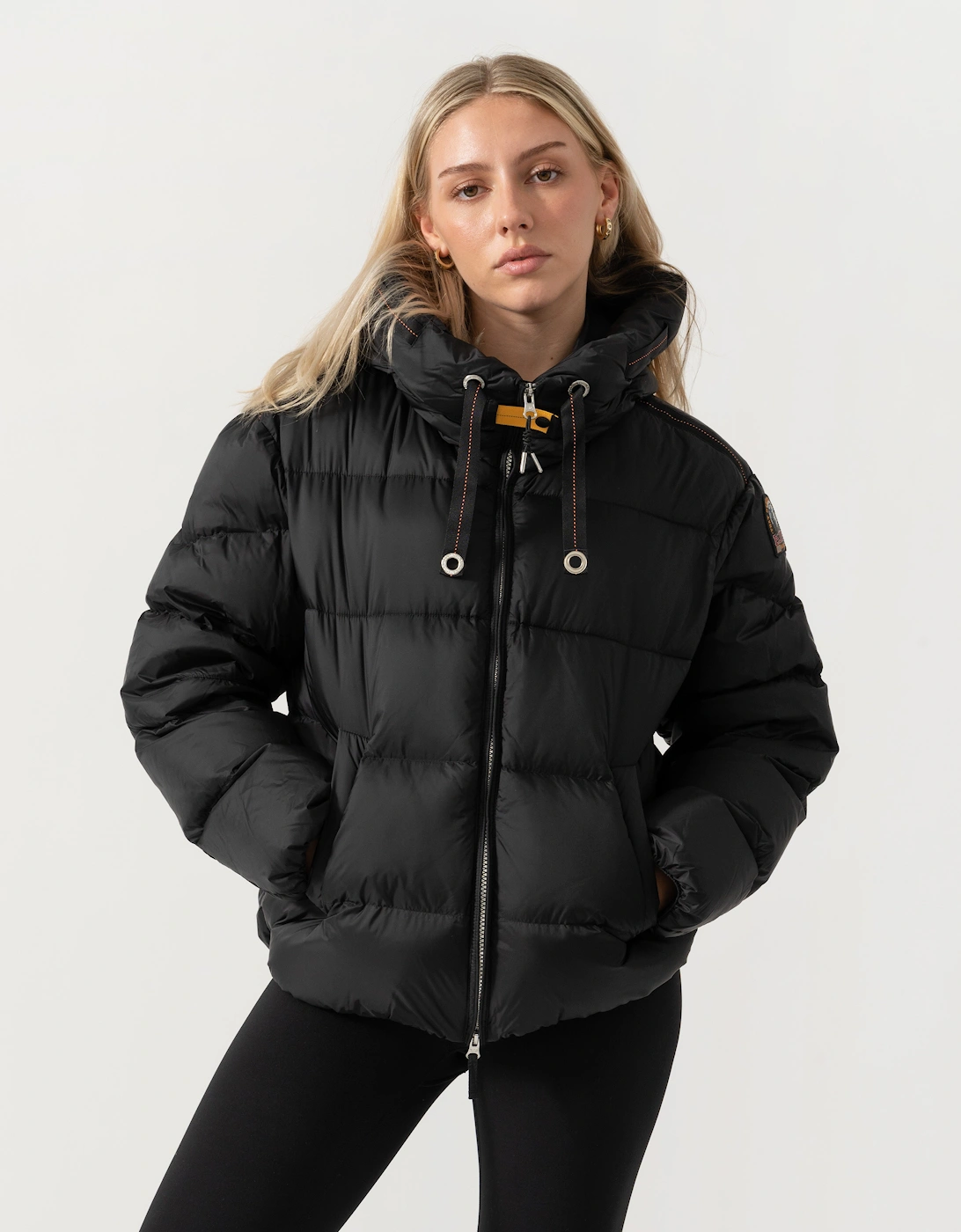 Parajumpers Black Polyamide Full-Length Jacket - S - Image 2