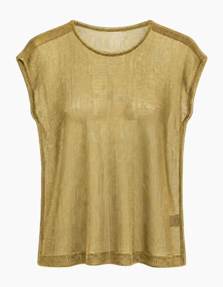 Amor Knit Top - Gold