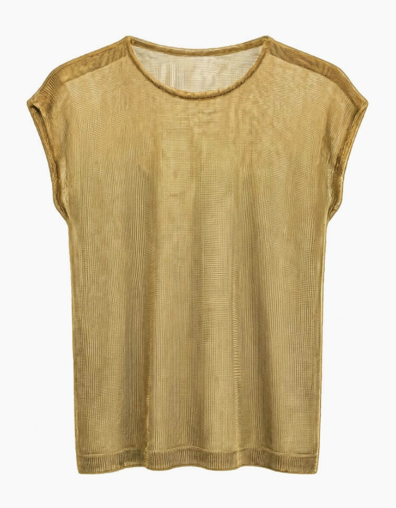 Amor Knit Top - Gold
