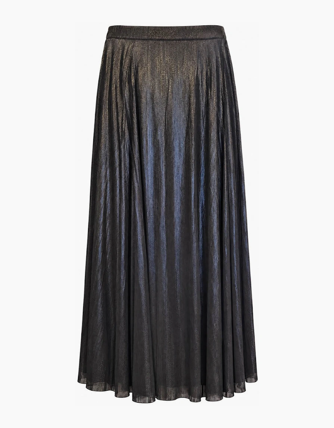 Daphne Metallic Skirt-Black