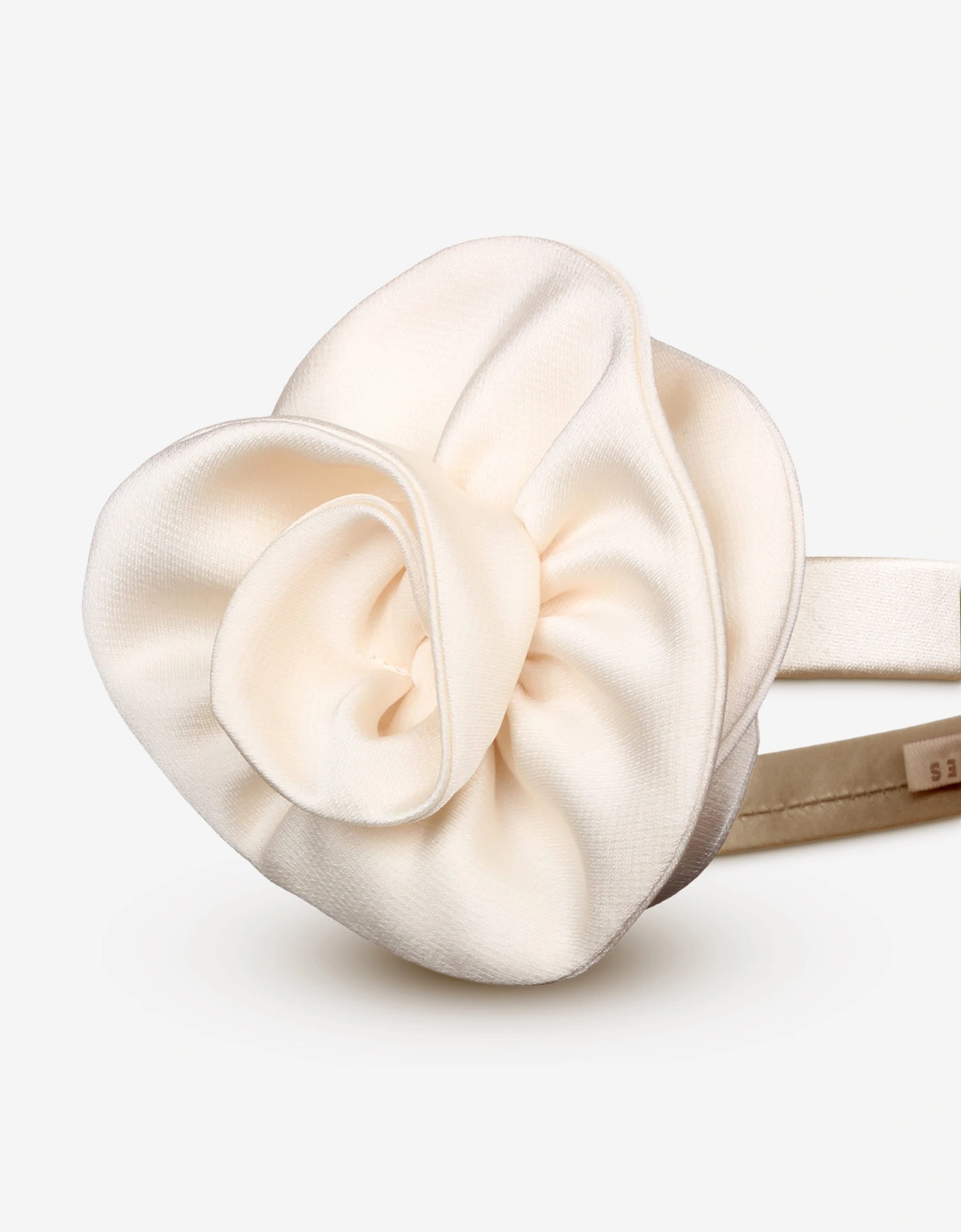 Jessie And James Girls My Rose Headband in Ivory