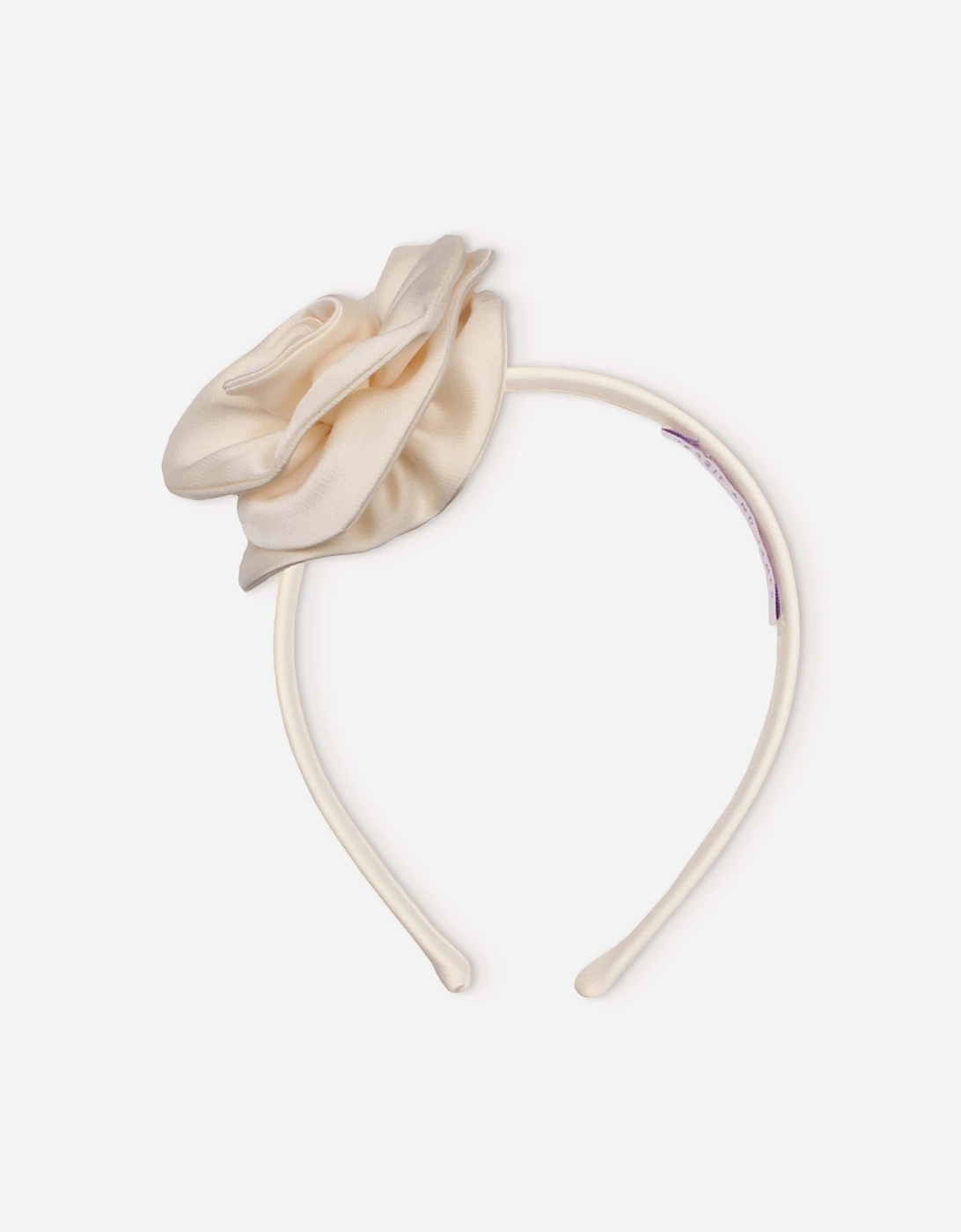 Jessie And James Girls My Rose Headband in Ivory
