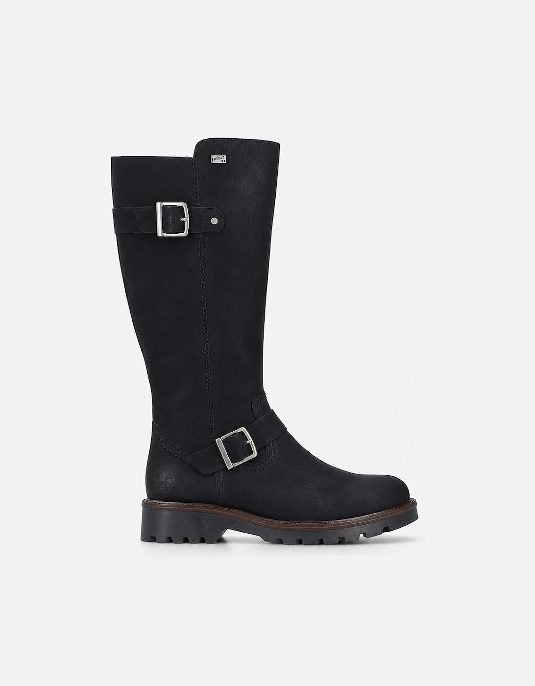 Rieker 73292 Womens Knee High Boots Black