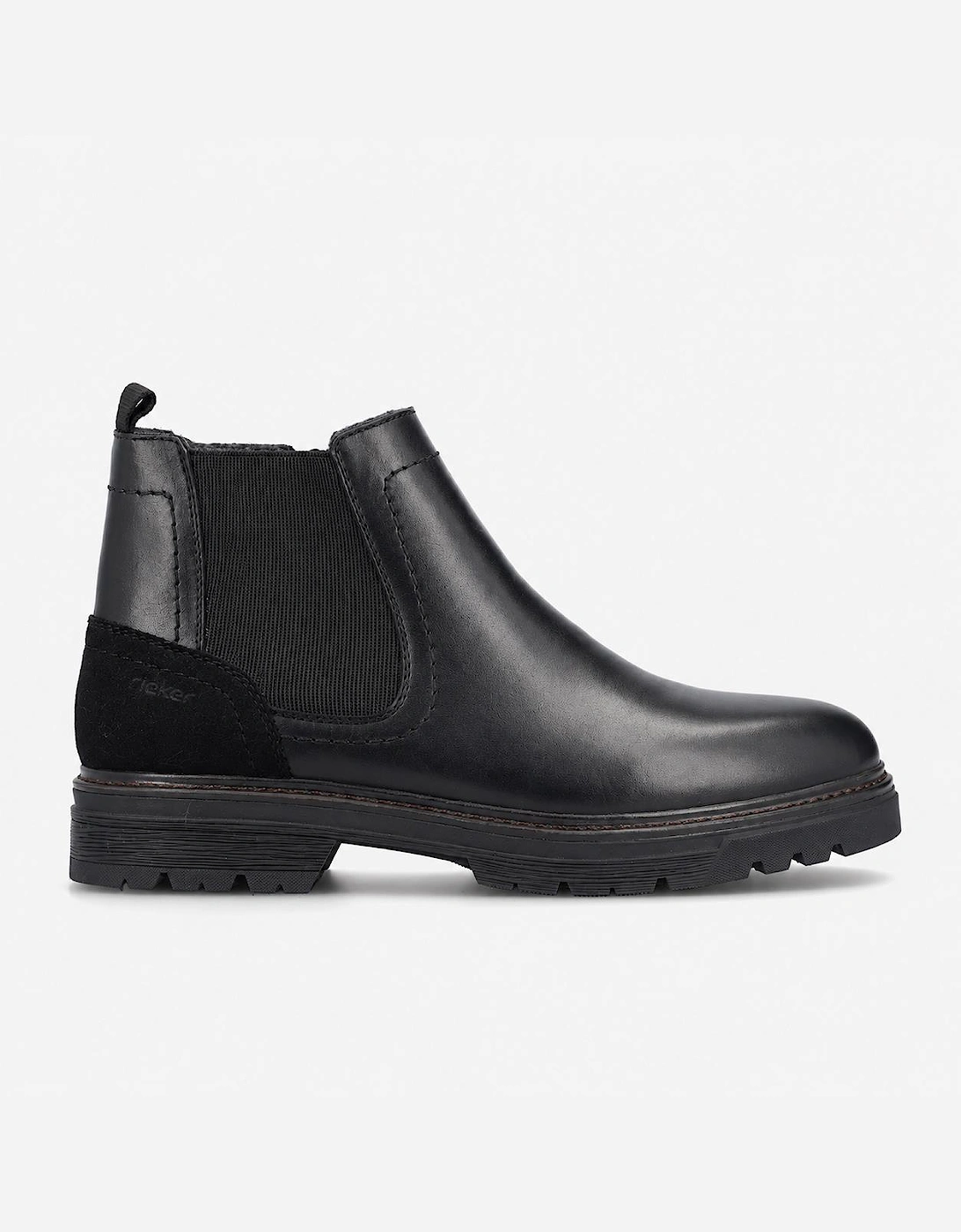 Rieker F2750 Mens Chelsea Boots Black