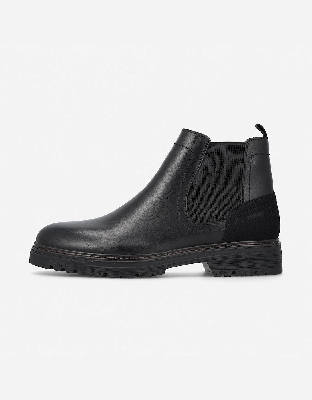 Rieker F2750 Mens Chelsea Boots Black