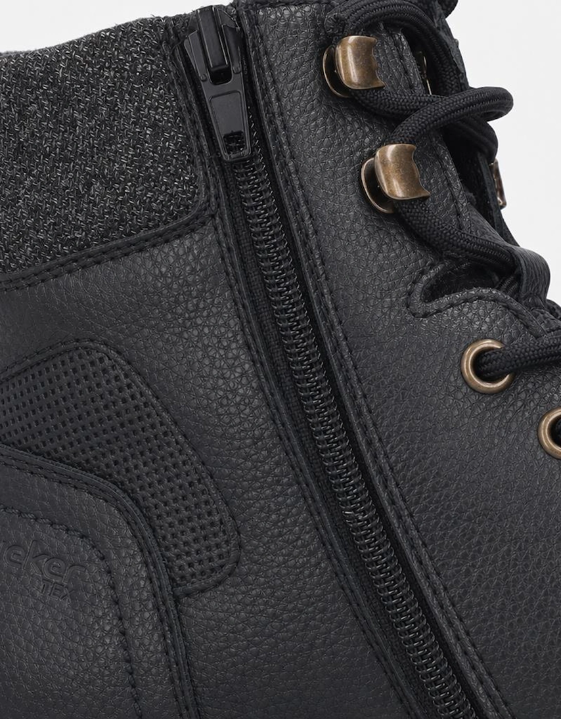 Rieker F3616 Mens Ankle Boots Black/Granite
