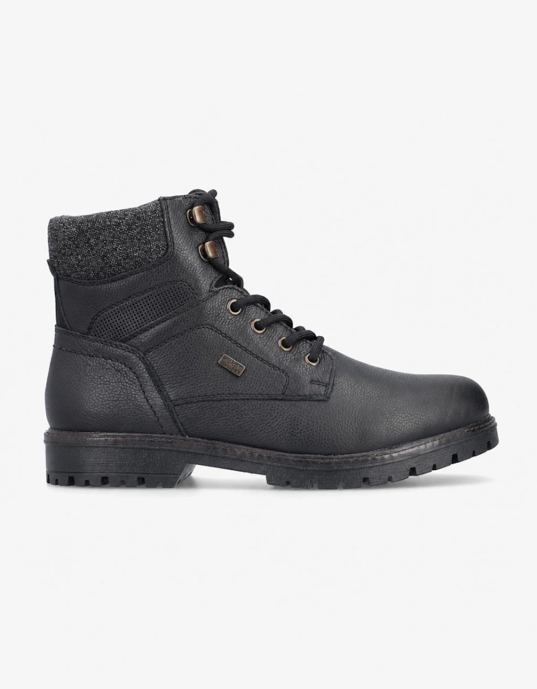 Rieker F3616 Mens Ankle Boots Black/Granite