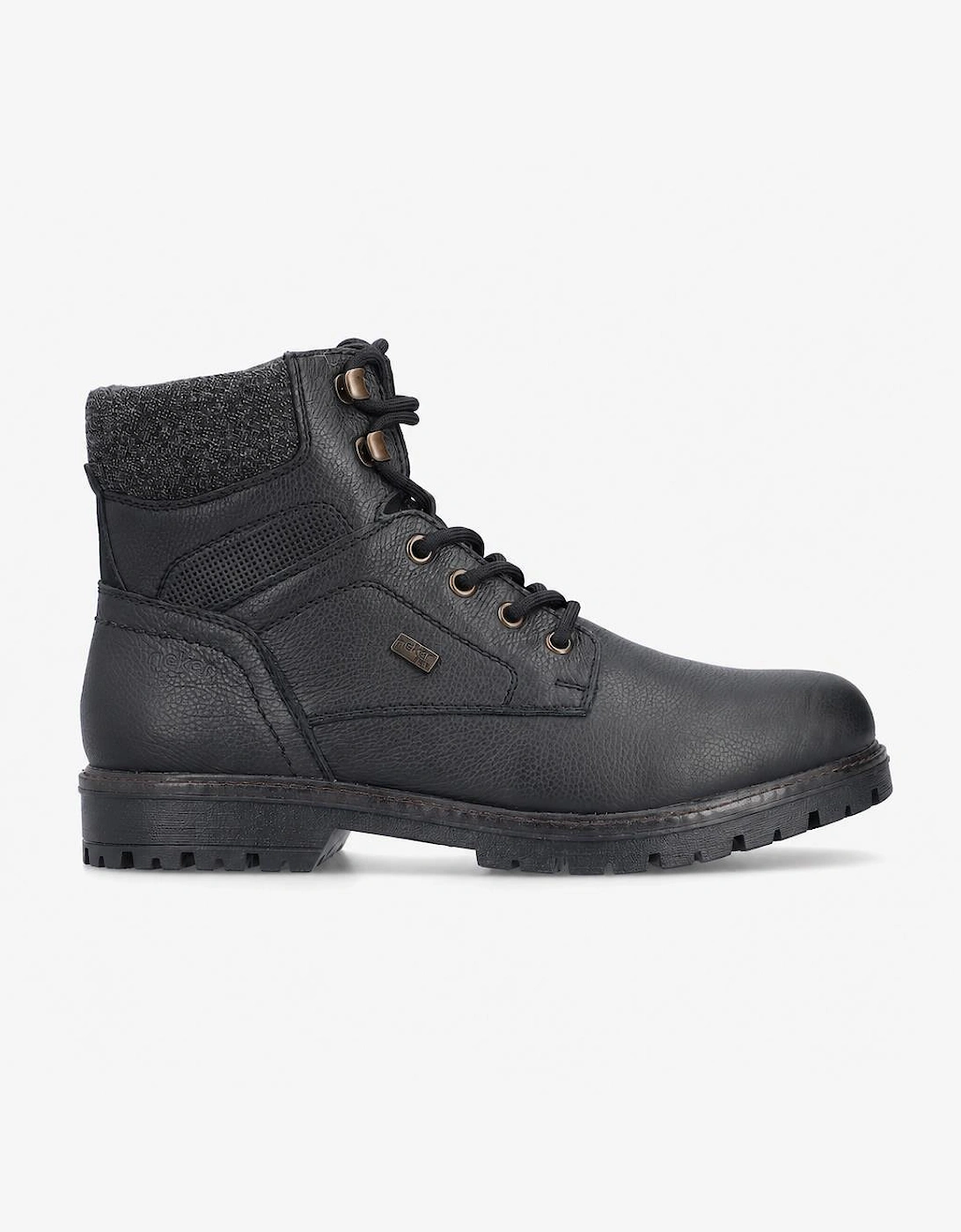 Rieker F3616 Mens Ankle Boots Black/Granite