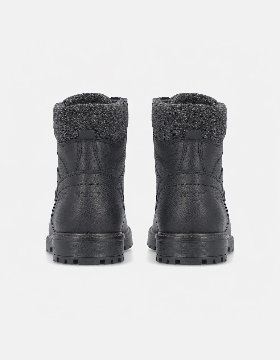 Rieker F3616 Mens Ankle Boots Black/Granite
