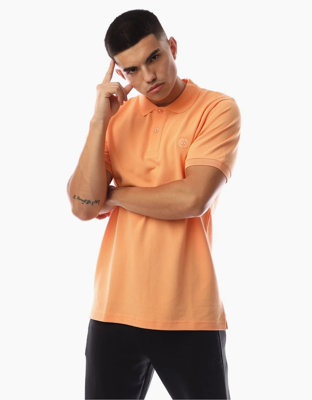 Siren Collared Short Sleeve Polo Shirt