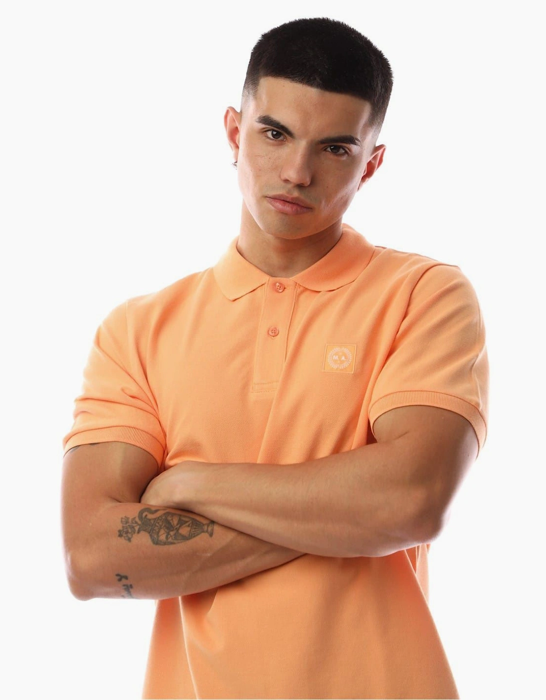Siren Collared Short Sleeve Polo Shirt