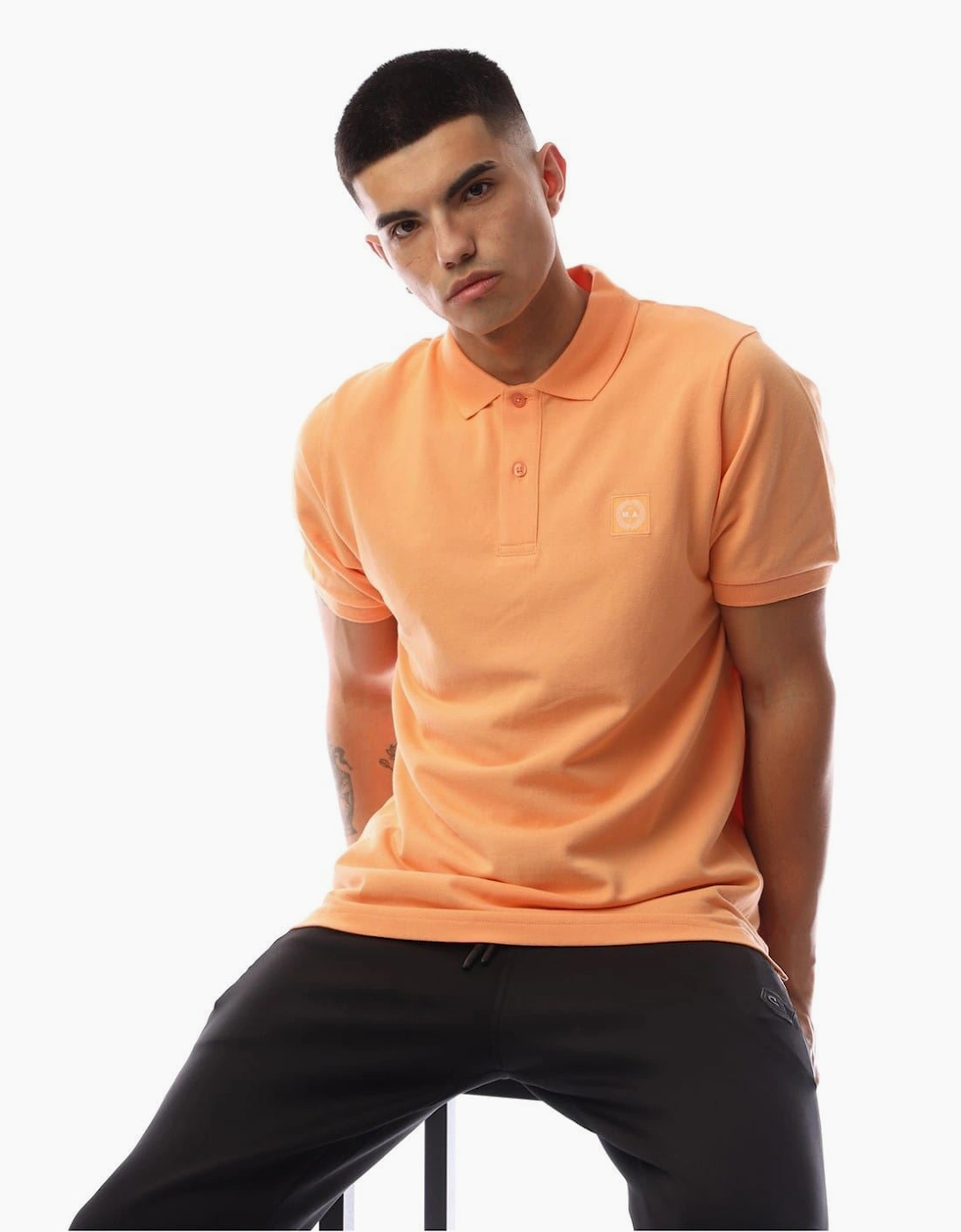 Siren Collared Short Sleeve Polo Shirt