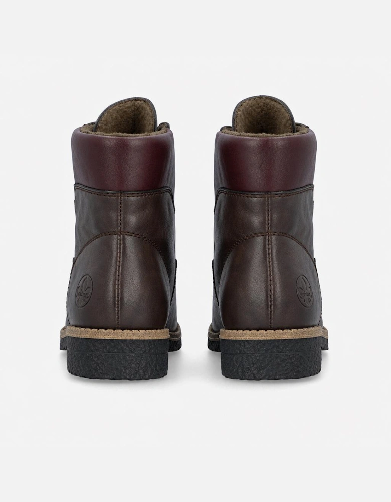 Rieker 73510 Womens Ankle Boots Rancho/Blackberry
