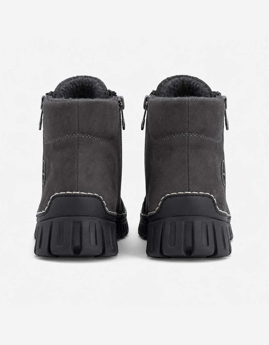 Rieker 57502 Womens Ankle Boots Anthracite