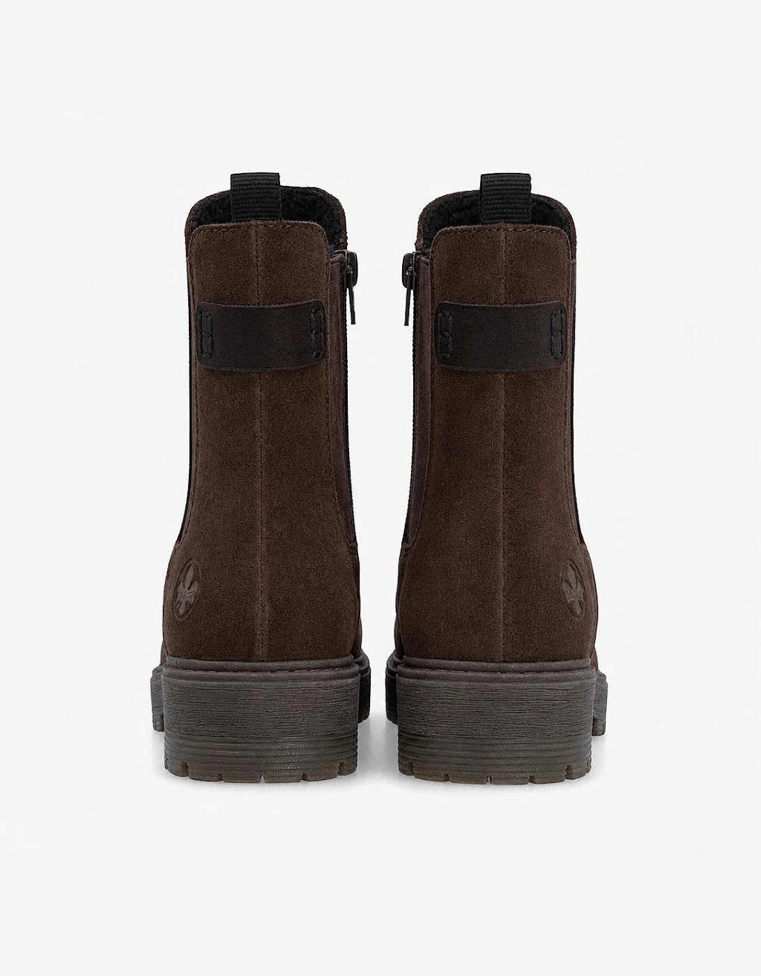 Rieker 75860 Womens Chelsea Boots Mocha/Nougat