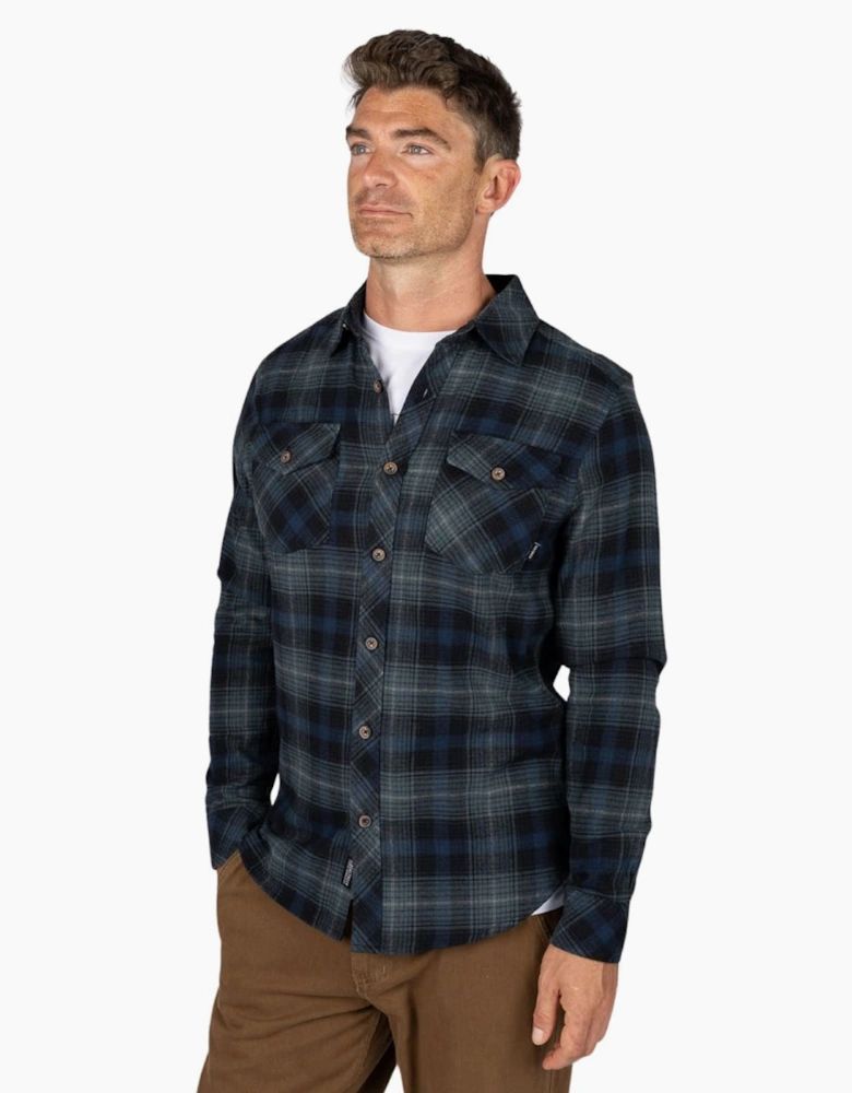 Saltrock Mens Miles Flannel Long Sleeve Shirt