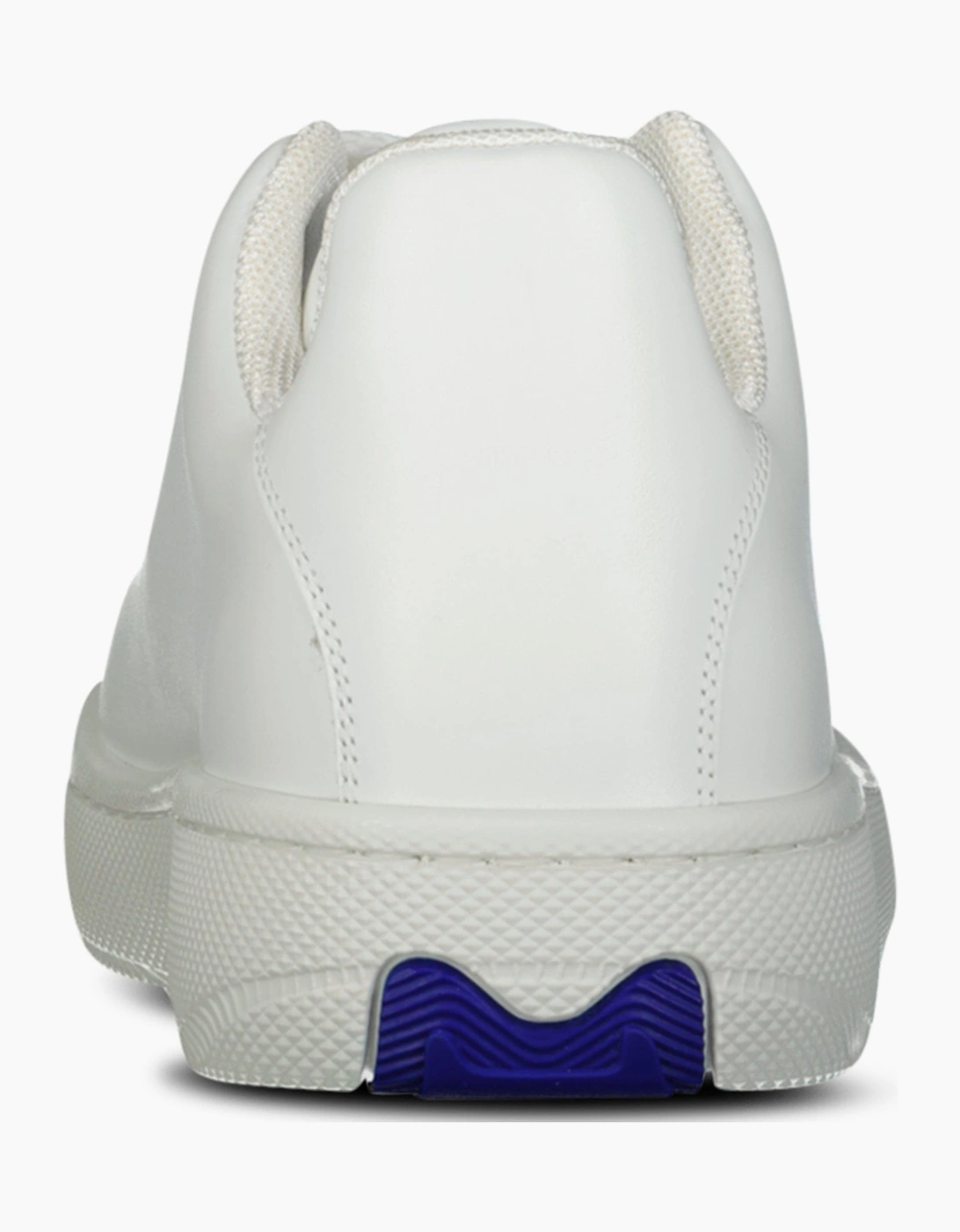 Burberry Leather Padded Trainers in White